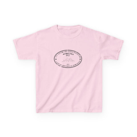 Pittsburgh Border Stamp - Kids Graphic T-Shirt