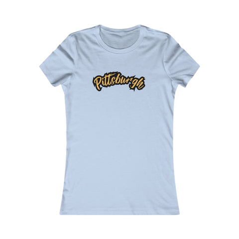 Pittsburgh Grunge - Women's Favorite Tee