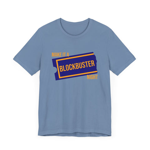 Retro Make it a Blockbuster Night - Short Sleeve Tee T-Shirt Printify