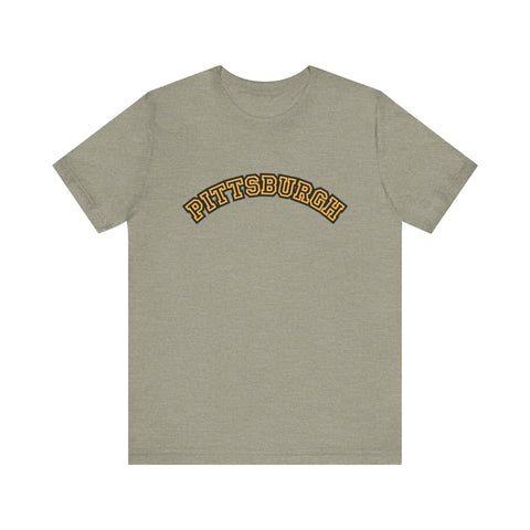 Pittsburgh Block Letter Short Sleeve T-Shirt