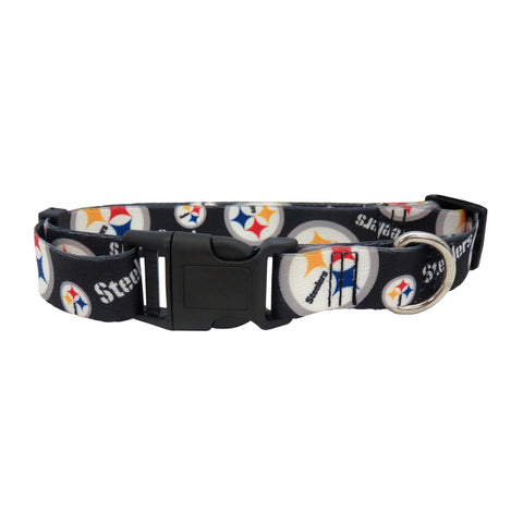 Pittsburgh Steelers Pet Team Collar Pittsburgh Steelers Little Earth Productions   