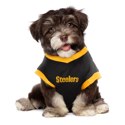 Pittsburgh Steelers Pet Performance Tee Shirt Pittsburgh Steelers Little Earth Productions   