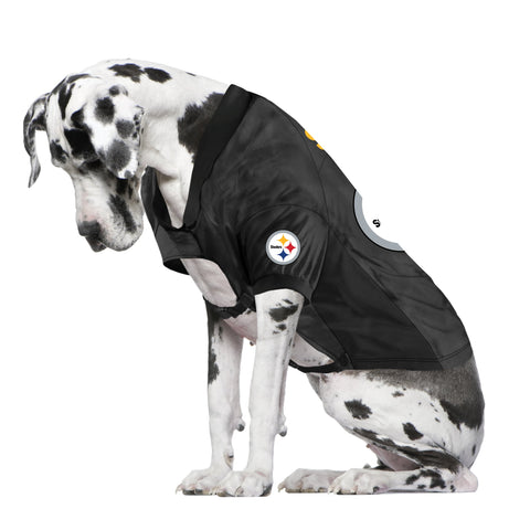 Pittsburgh Steelers Big Pet Stretch Jersey Pet Jersey Little Earth Productions   