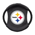 Pittsburgh Steelers Team Flying Disc Pet Toy Pittsburgh Steelers Little Earth Productions   