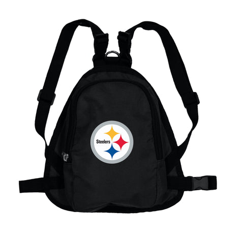 Pittsburgh Steelers Pet Mini Backpack Pittsburgh Steelers Little Earth Productions M  