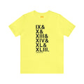 Pittsburgh Football Champs Ampersand  - Short Sleeve Tee T-Shirt Printify Yellow S 