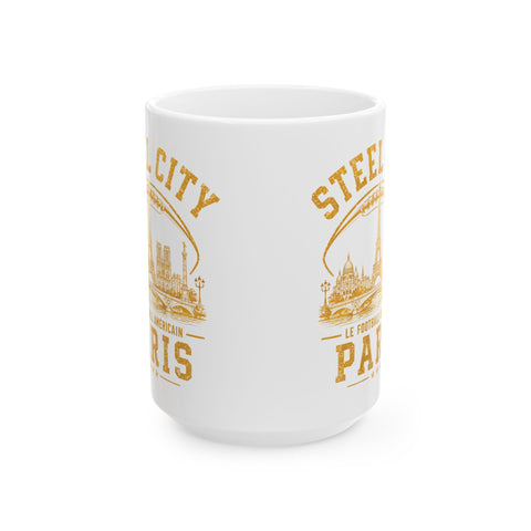Steel City Paris -  Coffee Mugs (11oz, 15oz)