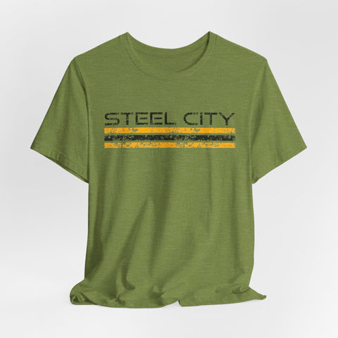 Vintage Steel City - Unisex Jersey Short Sleeve Tee