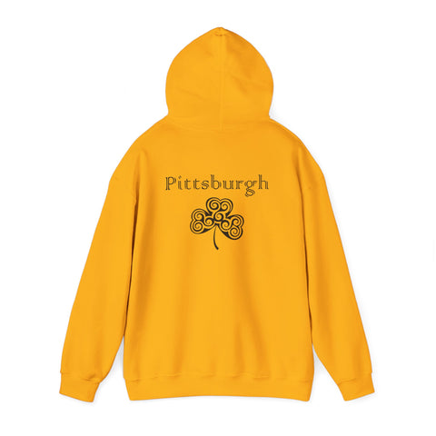 Pittsburgh Irish Clover - Unisex Heavy Blend™ Hooded Sweatshirt