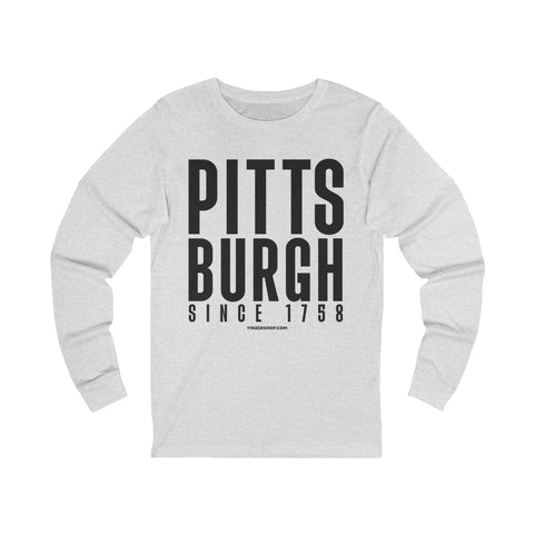 Big Pittsburgh - LONG SLEEVE TEE