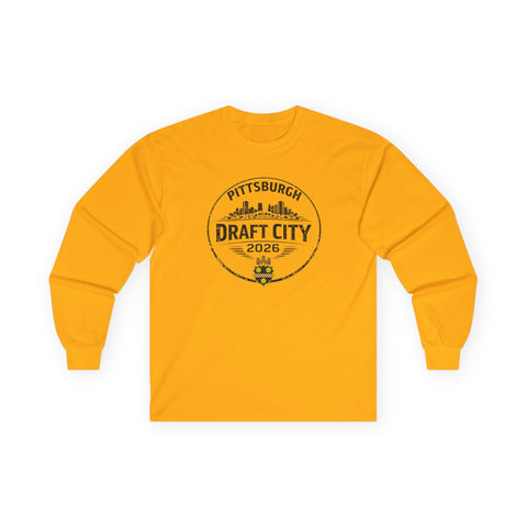 Pittsburgh NFL Draft City Unisex Ultra Cotton Long Sleeve Tee