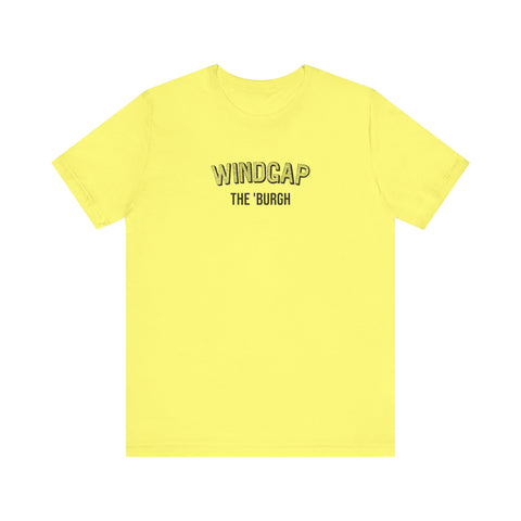 Windgap - The Burgh Neighborhood Series - Unisex Jersey Short Sleeve Tee T-Shirt Printify Yellow S