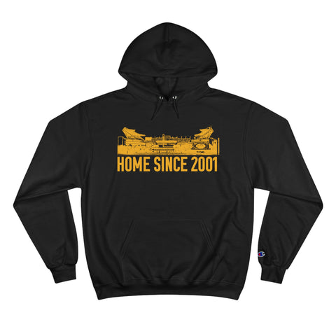 Heinz Field, Home Since 2001 - Champion Hoodie Hoodie Printify Black S 