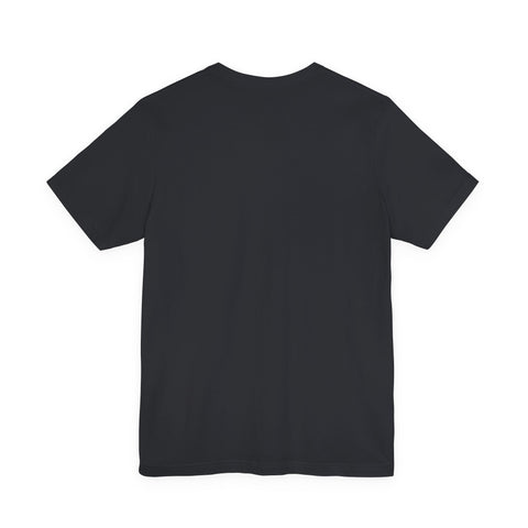 412 Bold Vertical Number Tee — Minimalist Monochrome Graphic T-Shirt