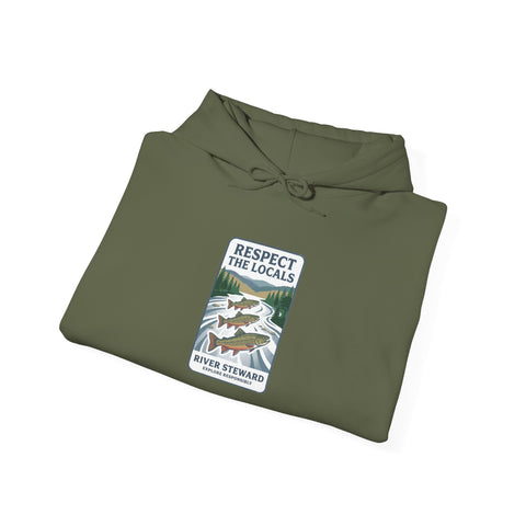 Respect the Locals vintage national park hoodie | Protect Our National Parks, retro outdoors