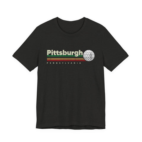 Vintage Pittsburgh Golf - Unisex Jersey Short Sleeve Tee