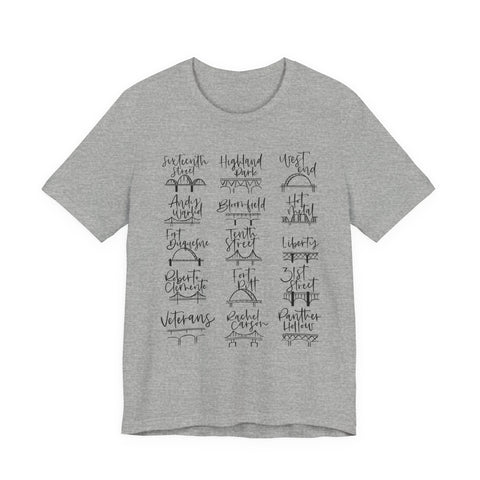 Pittsburgh Bridges Short Sleeve T-Shirt