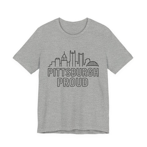 Pittsburgh Proud - Unisex Jersey Short Sleeve Tee