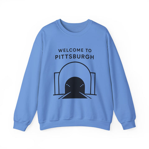 Welcome to Pittsburgh Tunnel - Heavy Blend™ Crewneck Sweatshirt
