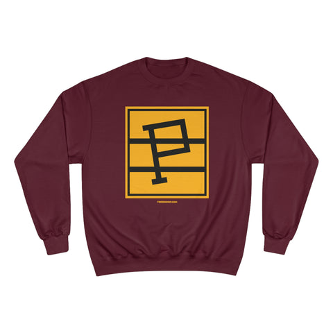 Pittsburgh Pirates Hockey 1925 - Retro - Champion Crewneck Sweatshirt Sweatshirt Printify Maroon S 