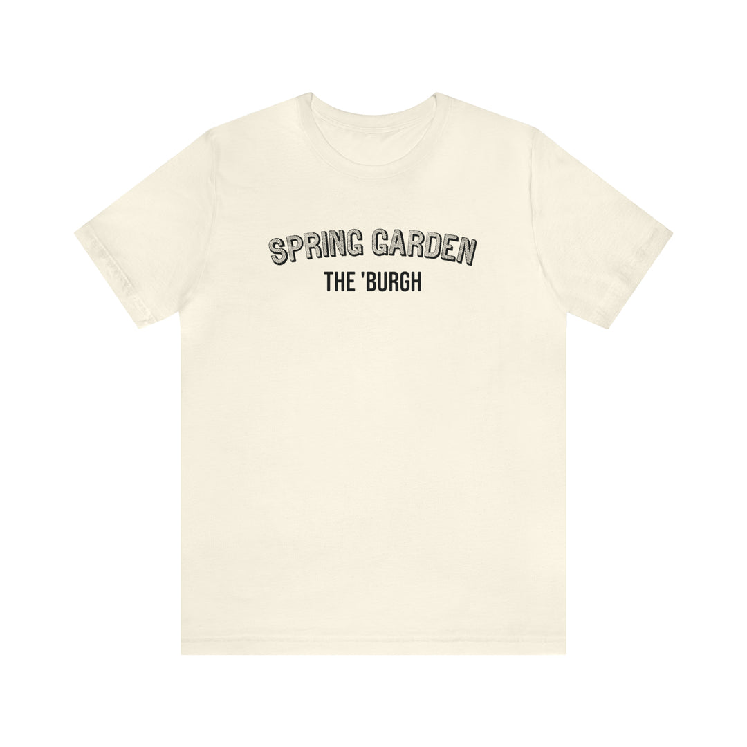 Spring Garden - The Burgh Neighborhood Series - Unisex Jersey Short Sleeve Tee T-Shirt Printify Natural S 