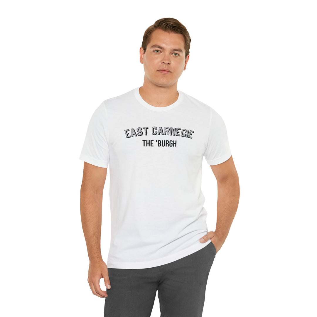 East Carnegie  - The Burgh Neighborhood Series - Unisex Jersey Short Sleeve Tee T-Shirt Printify   