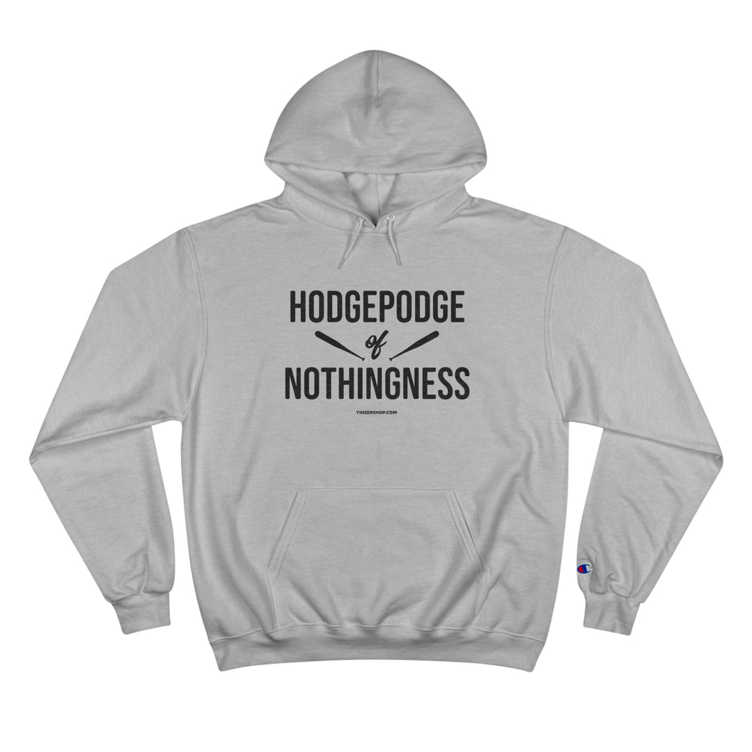 Pirates - Hodgepodge of Nothingness - Champion Hoodie Hoodie Printify Light Steel S 