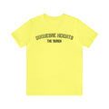 Duquesne Heights  - The Burgh Neighborhood Series - Unisex Jersey Short Sleeve Tee T-Shirt Printify Yellow S 