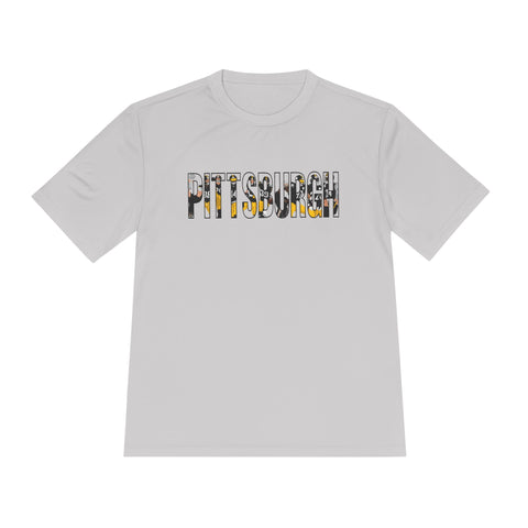 Pittsburgh Football Players - Sport-Tek Unisex Moisture Wicking Tee