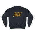 Feels Like a Penalty Box Kinda Day - Pittsburgh Hockey - Champion Crewneck Sweatshirt Sweatshirt Printify Black S 