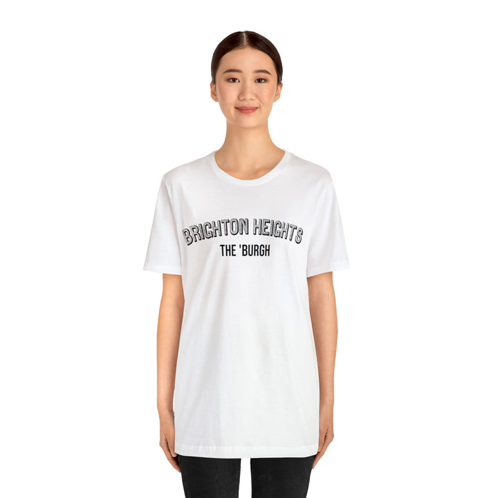 Brighton Heights  - The Burgh Neighborhood Series - Unisex Jersey Short Sleeve Tee T-Shirt Printify   