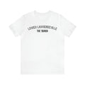Lower Lawrenceville  - The Burgh Neighborhood Series - Unisex Jersey Short Sleeve Tee T-Shirt Printify White 3XL 