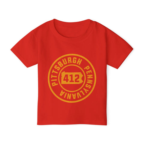 412 Pittsburgh Stamp - Toddler T-Shirt