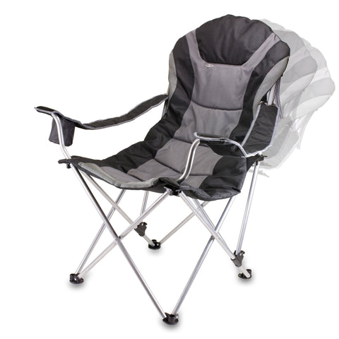 Ohio State Buckeyes Chair - Folding Camp Chair With Reclining Seat & Insulated Drink Holder