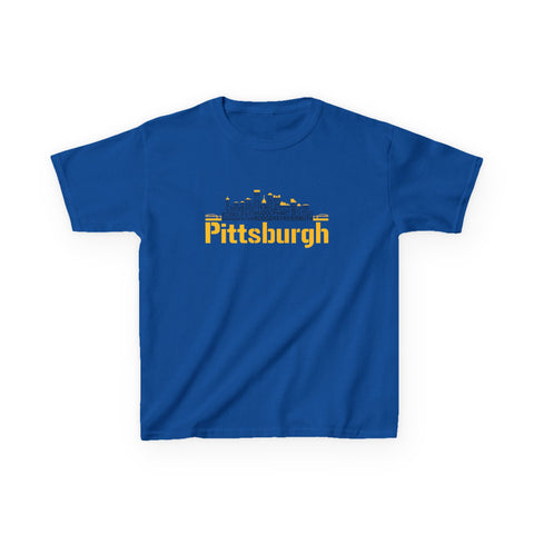 Pittsburgh Football Team Names - Kids Graphic T-Shirt