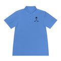 Pittsburgh Hockey "Crossed Sticks" - Men's Sport Polo Shirt T-Shirt Printify Blue Lake S