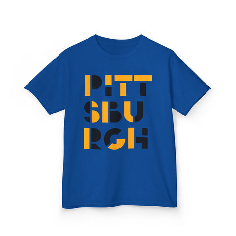 Pittsburgh City Art - Kids Graphic T-Shirt