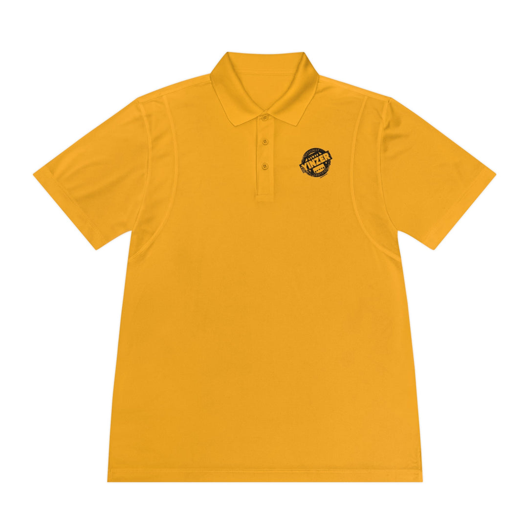 Certified Yinzer Men's Sport Polo Shirt T-Shirt Printify Gold S 