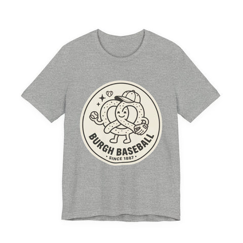 Burgh Baseball Pretzel Logo Tee | Pittsburgh Baseball Pride