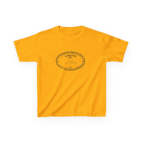 Pittsburgh Border Stamp - Kids Graphic T-Shirt