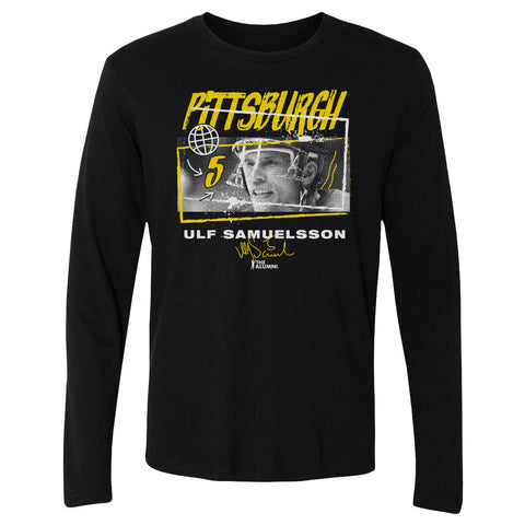 Ulf Samuelsson Pittsburgh Tones  Men's Long Sleeve T-Shirt Men's Long Sleeve T-Shirt 500 LEVEL   