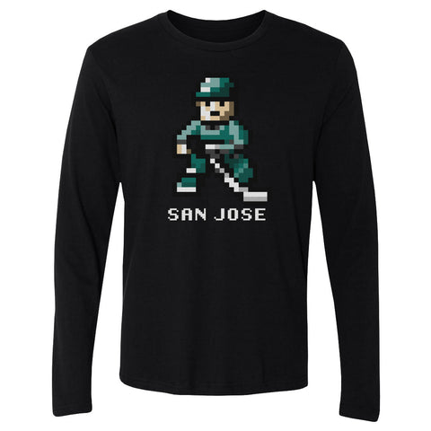 San Jose Hockey 8-bit WHT
