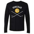 Sergei Gonchar Pittsburgh 55 Sticks  Men's Long Sleeve T-Shirt Men's Long Sleeve T-Shirt 500 LEVEL   