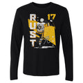 Pittsburgh Penguins Bryan Rust Men's Long Sleeve T-Shirt T-Shirt 500 LEVEL Black S Men's Long Sleeve T-Shirt