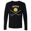 Rob Brown Pittsburgh 44 Sticks  Men's Long Sleeve T-Shirt Men's Long Sleeve T-Shirt 500 LEVEL   