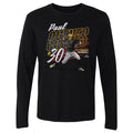 Pittsburgh Pirates Paul Skenes Pittsburgh American Flag Men's Long Sleeve T-Shirt Men's Long Sleeve T-Shirt 500 LEVEL   