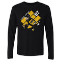 Pittsburgh Penguins Sidney Crosby Men's Long Sleeve T-Shirt Men's Long Sleeve T-Shirt 500 LEVEL Black S Men's Long Sleeve T-Shirt