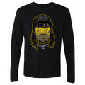 Pittsburgh Pirates Oneil Cruz Men's Long Sleeve T-Shirt Men's Long Sleeve T-Shirt 500 LEVEL Black S Men's Long Sleeve T-Shirt