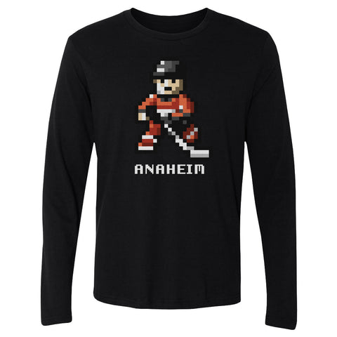Anaheim Hockey 8-bit WHT