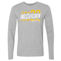 Pittsburgh Pirates Andrew McCutchen Men's Long Sleeve T-Shirt Men's Long Sleeve T-Shirt 500 LEVEL Heather Gray S Men's Long Sleeve T-Shirt